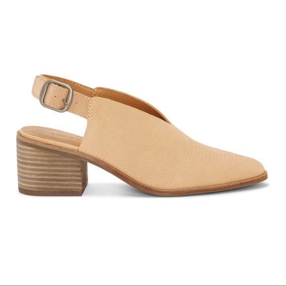 NWT Lucky Brand Lideton Slingback Shooties - Picture 3 of 6